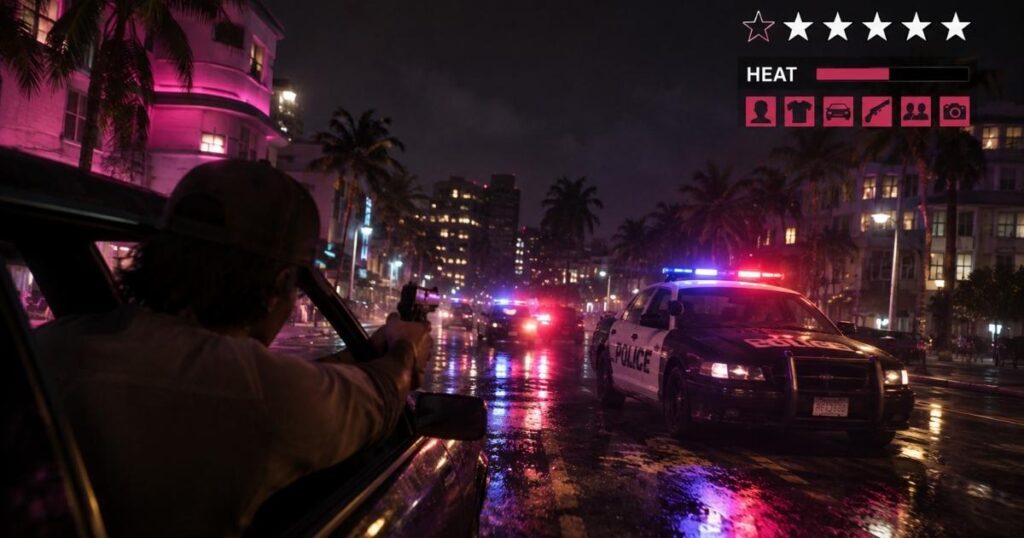 Estrela vazada no GTA 6 indica que a polícia ainda não identificou o suspeito.